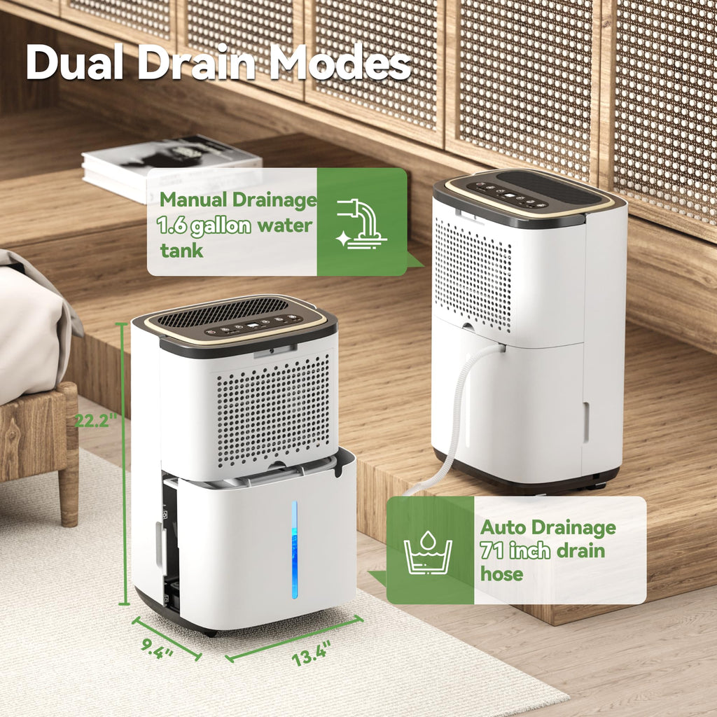 5000 Sq.Ft 50 Pint Dehumidifier with Drain Hose G29080