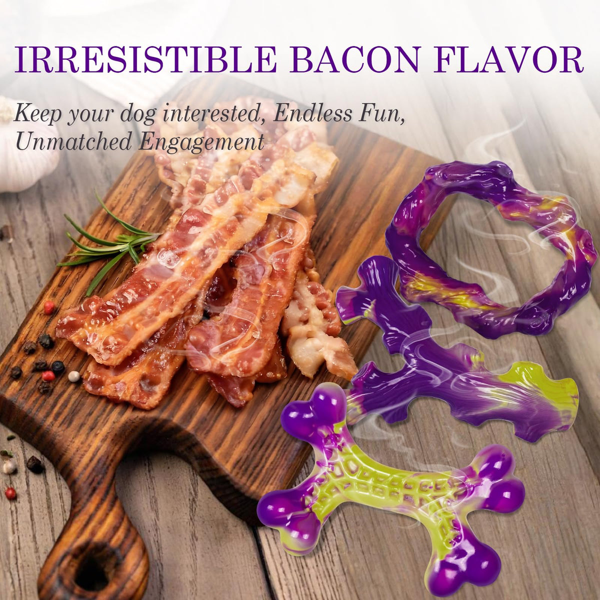 Tough Dog Chew Toys 3 Pack for Large Dogs U68535