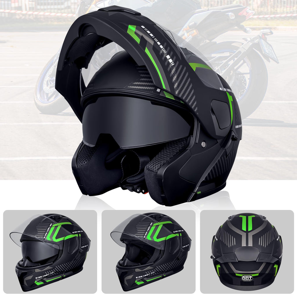 Flip-Up Full Face Motorcycle Helmet V224937
