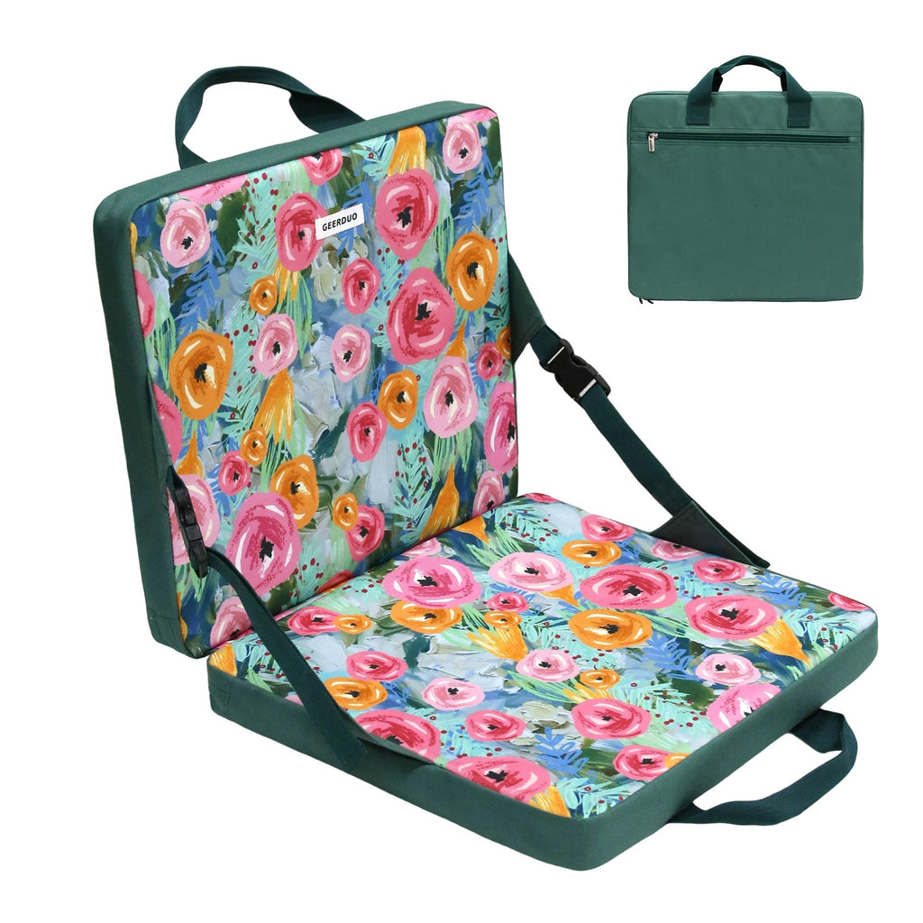 Portable Waterproof Stadium Seat Cushion with Back Support R611317
