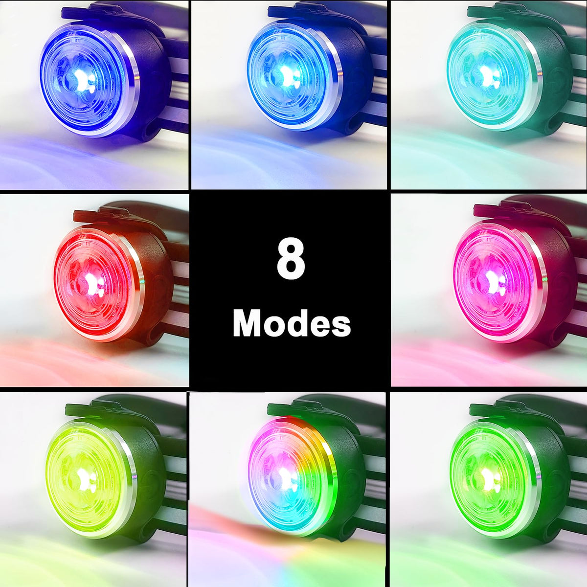 2-Pack Rechargeable Dog Collar Lights M794