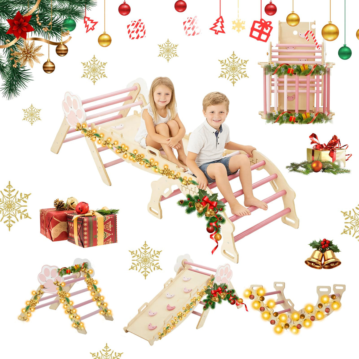 7-in-1 Triangle Climbing Set T7186