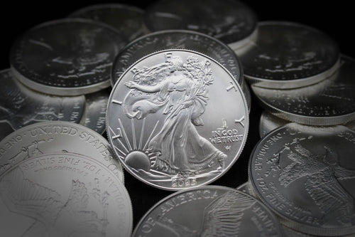 10 1 oz American Silver Eagle Coin B783570