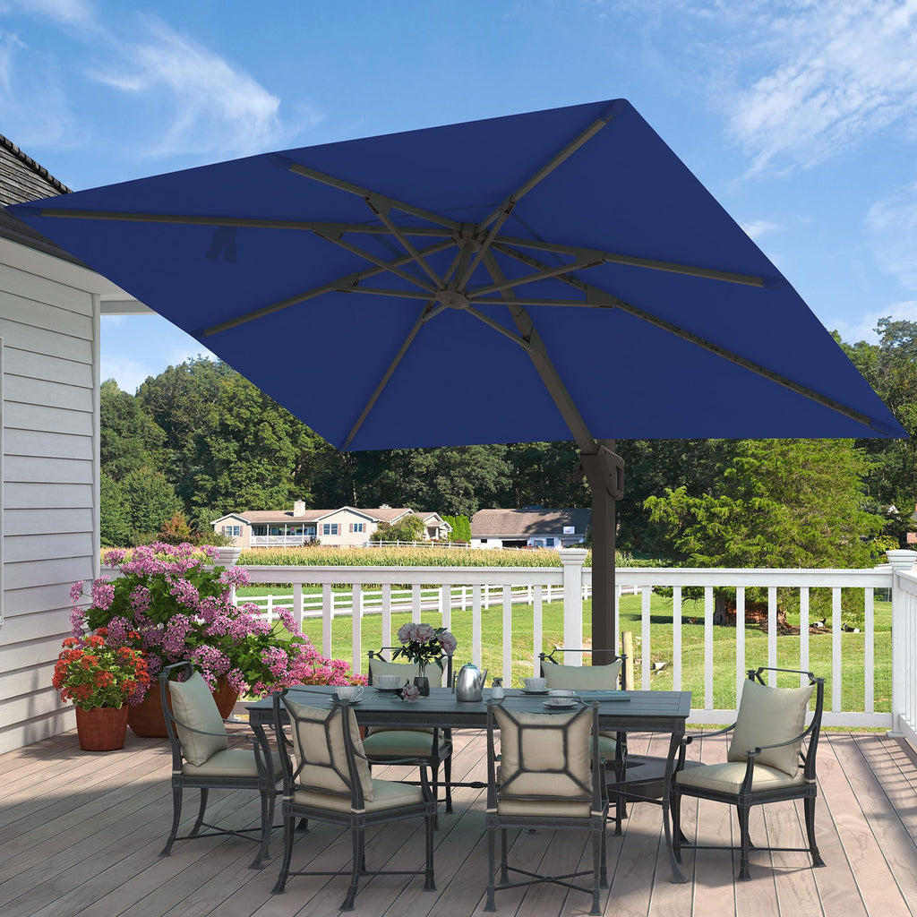 9' X 12' Rectangular Cantilever Patio Umbrella M792