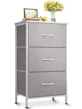 Light Grey 3 Drawer Dresser K83486
