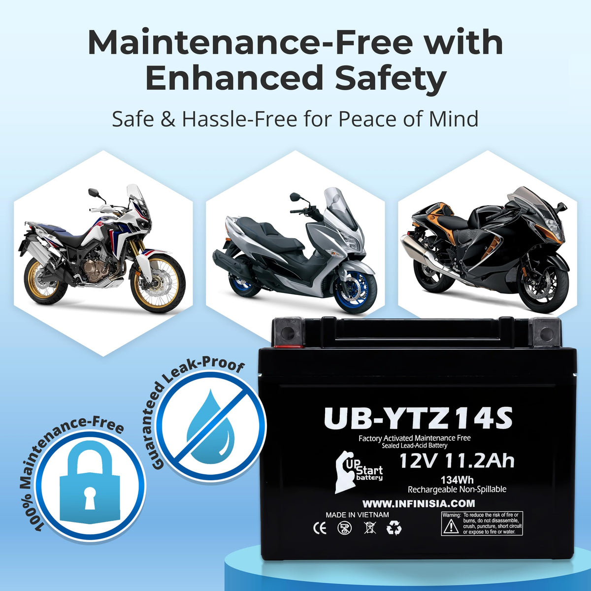 12V 11.2Ah Battery B271