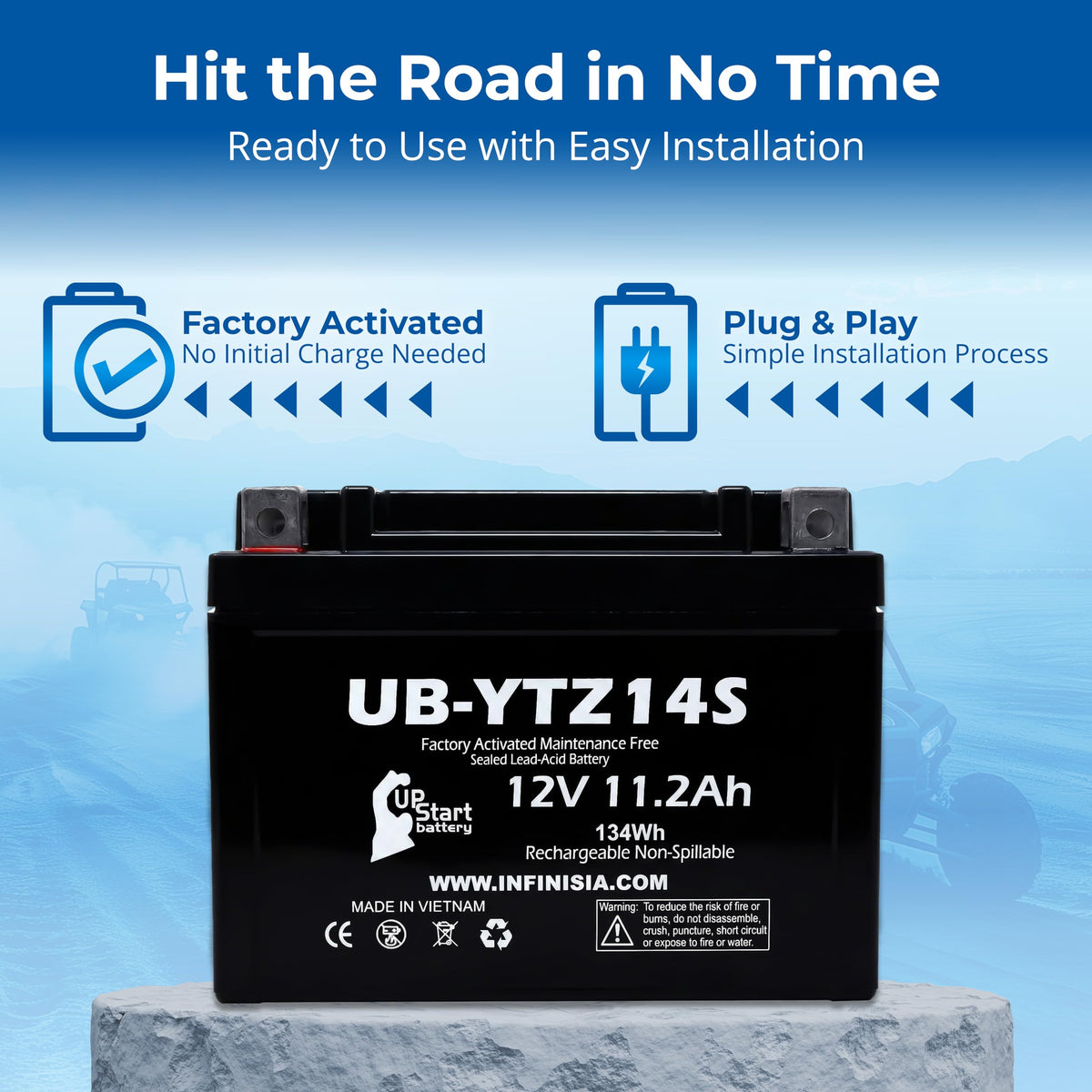 12V 11.2Ah Battery B271