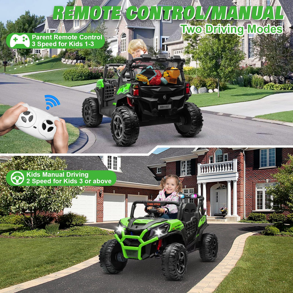 2 Seater 24V Powered Ride on Car with Remote O1362