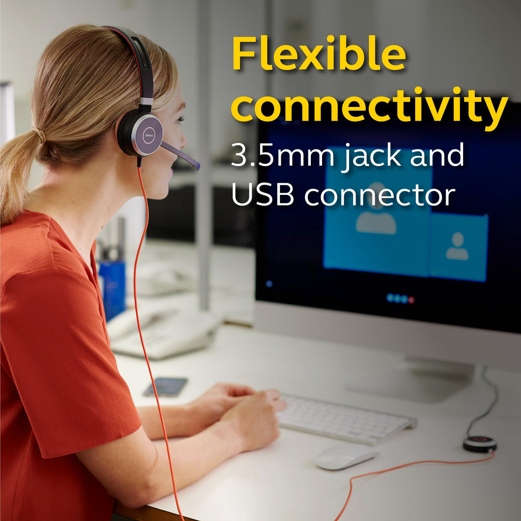 Wired Headset Mono 3.5mm Jack/USB Connection S228