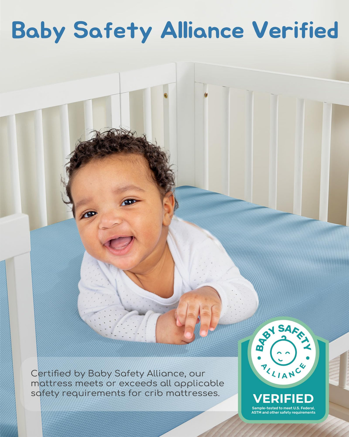 Breathable Waterproof Crib Mattress H20130