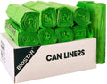 Biodegradable 40-45 Gallon Trash Bags 250 Count Green H293