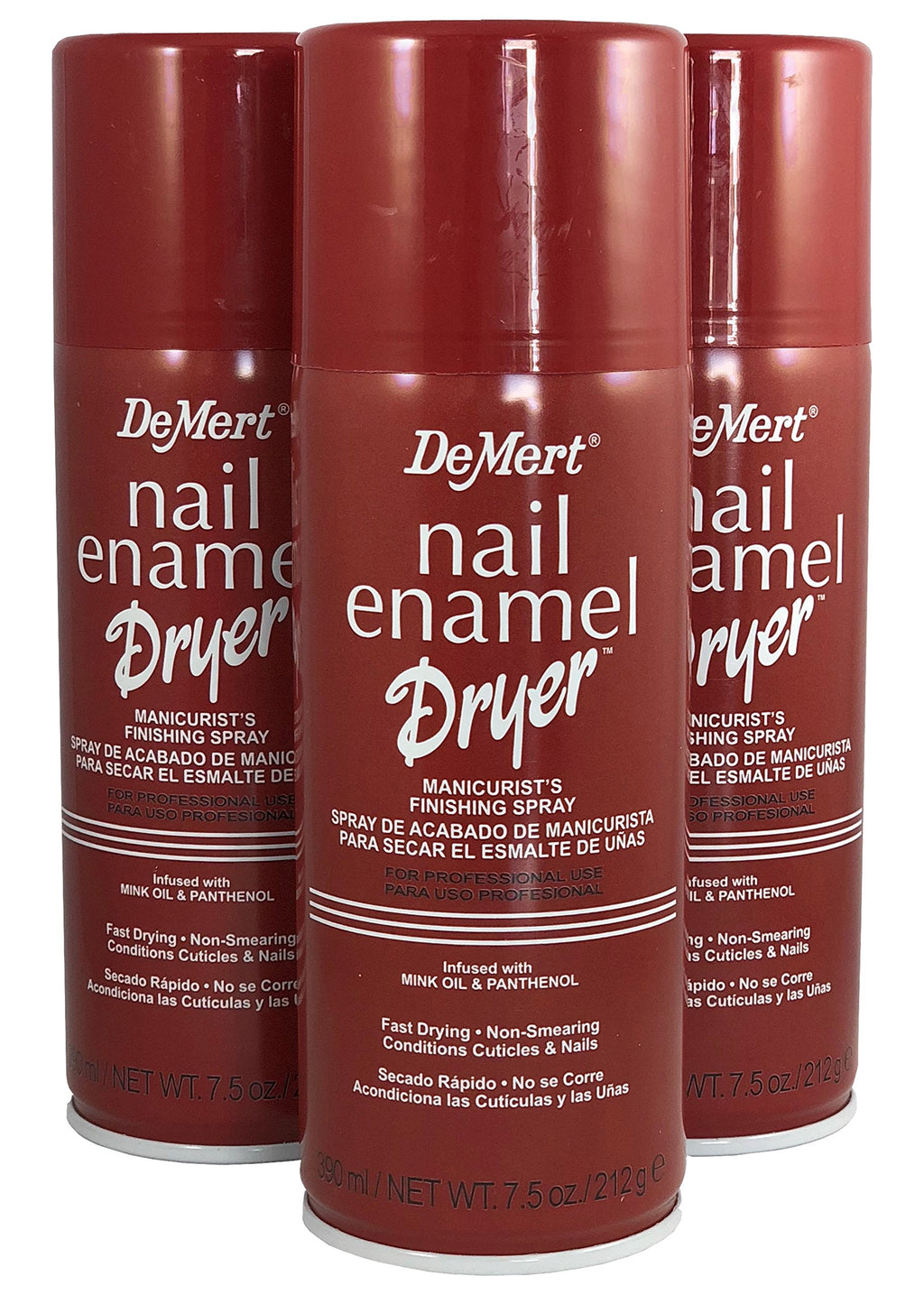 Nail Enamel Dryer Spray 7.5 Ounce Pack of 3 K8567