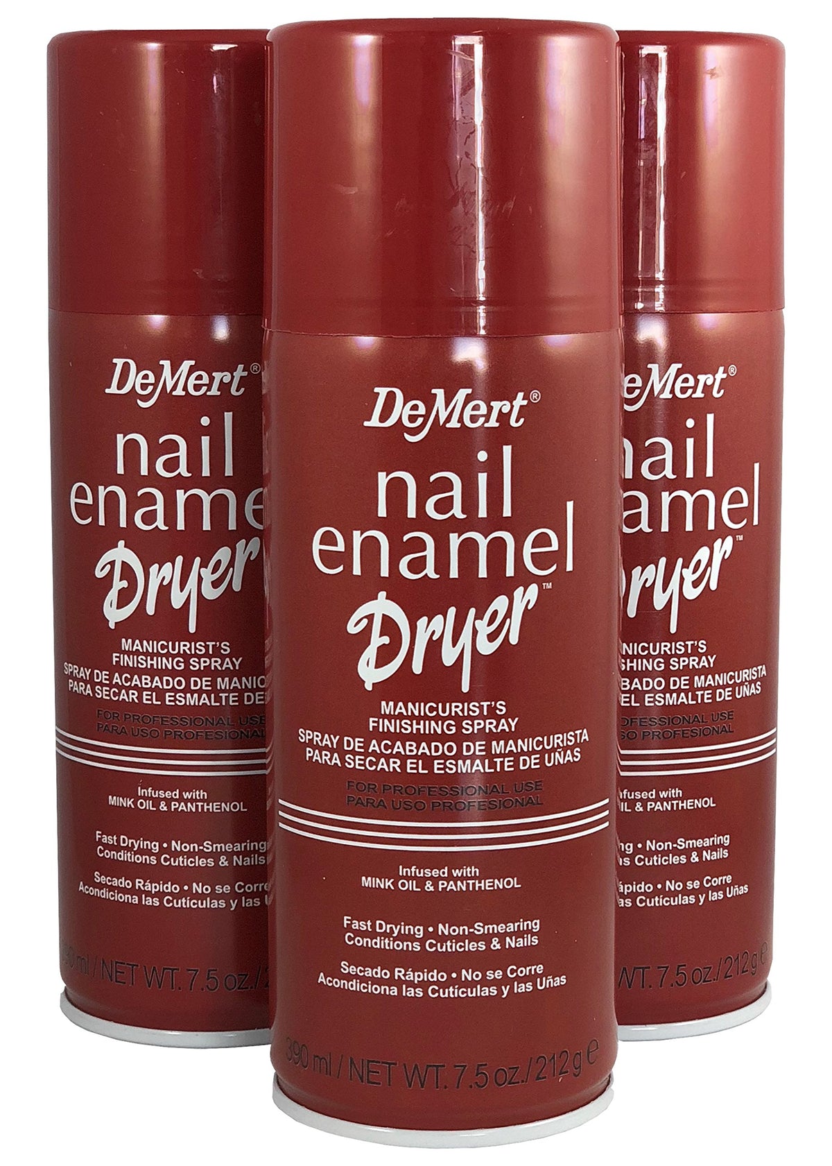 Nail Enamel Dryer Spray 7.5 Ounce Pack of 3 K8567