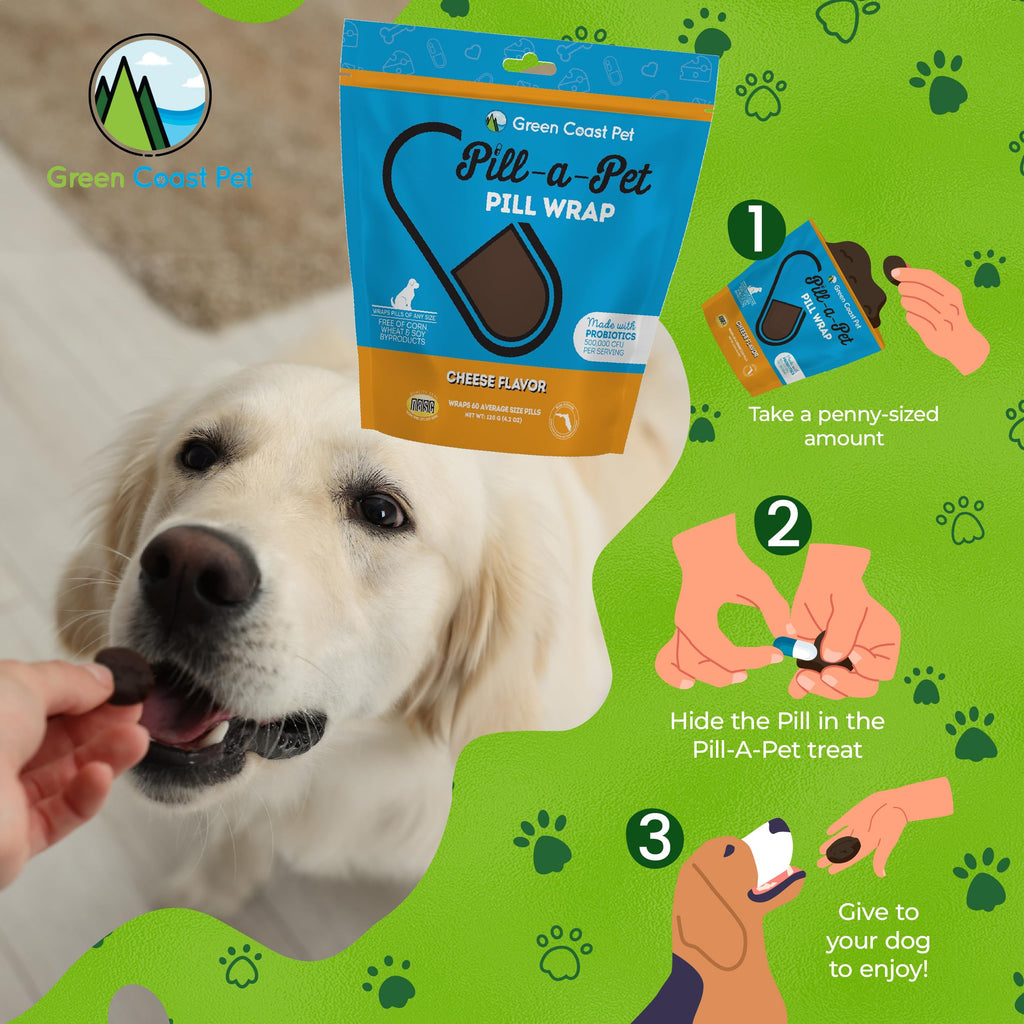 Cheese Flavor Dog Pill Wrap L3010
